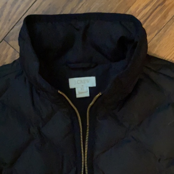 Like NEW! J. Crew Women’s Puffer Vest, Black XS - Picture 2 of 4